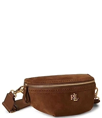 Lauren Ralph Lauren Marcy Perforated Suede Belt Bag