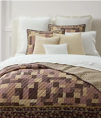 Lauren Ralph Lauren Margaret Floral Patchwork Diamond Quilted Lightweight Reversible Quilt