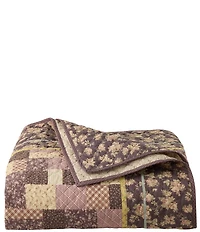 Lauren Ralph Lauren Margaret Floral Patchwork Diamond Quilted Lightweight Reversible Quilt