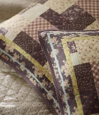 Lauren Ralph Lauren Margaret Floral Patchwork Diamond Quilted Reversible Sham
