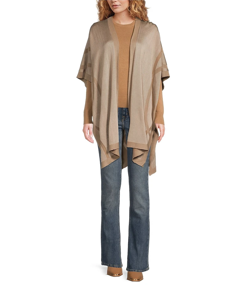 Lauren Ralph Lauren Matte Shine Ruana