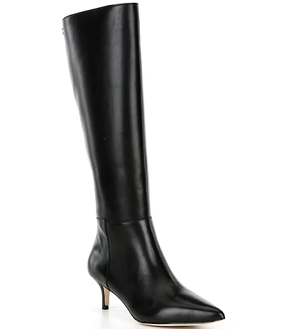 Lauren Ralph Lauren Mckay Leather Tall Boots