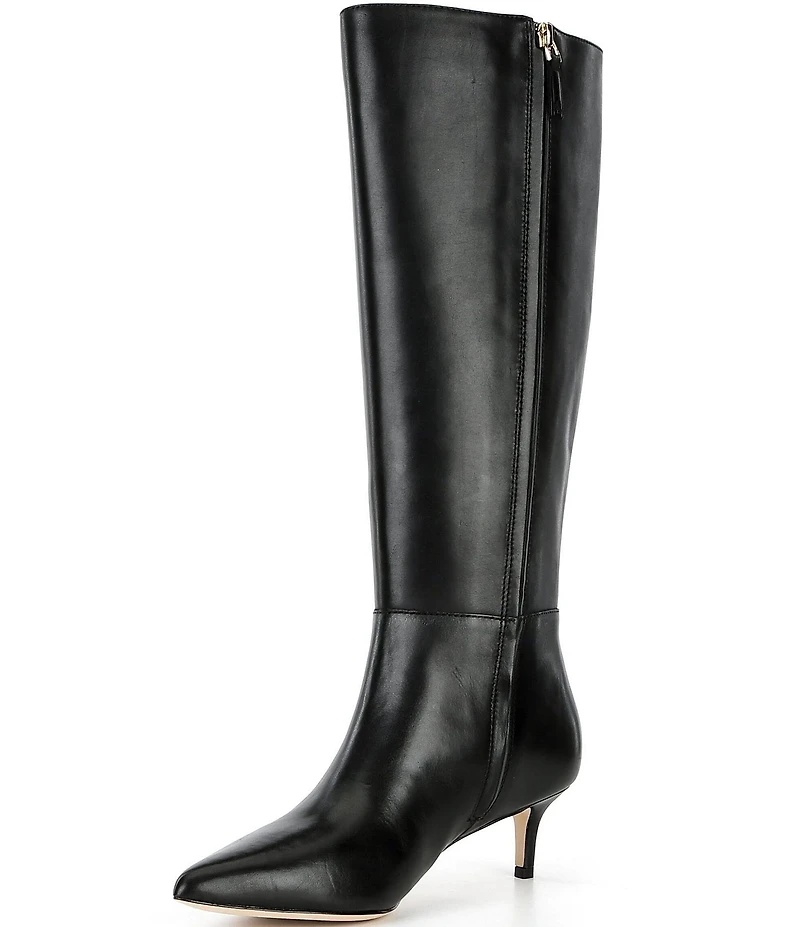 Lauren Ralph Lauren Mckay Leather Tall Boots