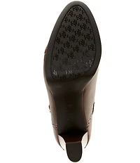 Lauren Ralph Lauren Mckinsey Burnished Leather Booties