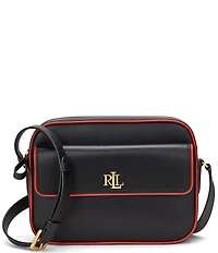 Lauren Ralph Lauren Marcy Medium Contrast Trim Crossbody Bag