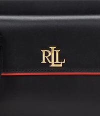 Lauren Ralph Lauren Marcy Medium Contrast Trim Crossbody Bag