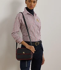 Lauren Ralph Lauren Marcy Medium Contrast Trim Crossbody Bag
