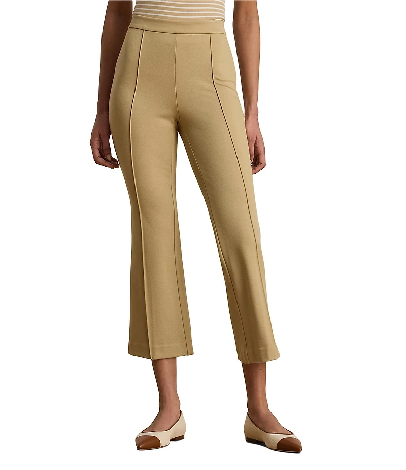 Lauren Ralph Lauren Mid-Rise Twill Flare Pants