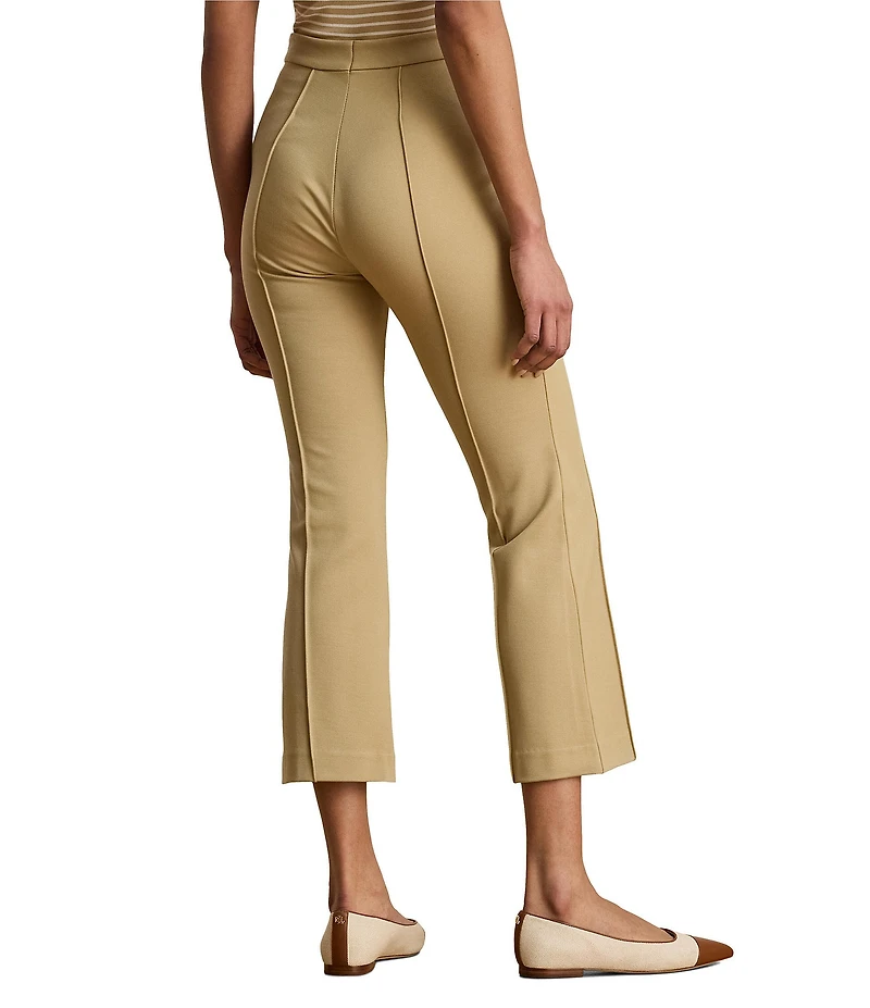 Lauren Ralph Lauren Mid-Rise Twill Flare Pants