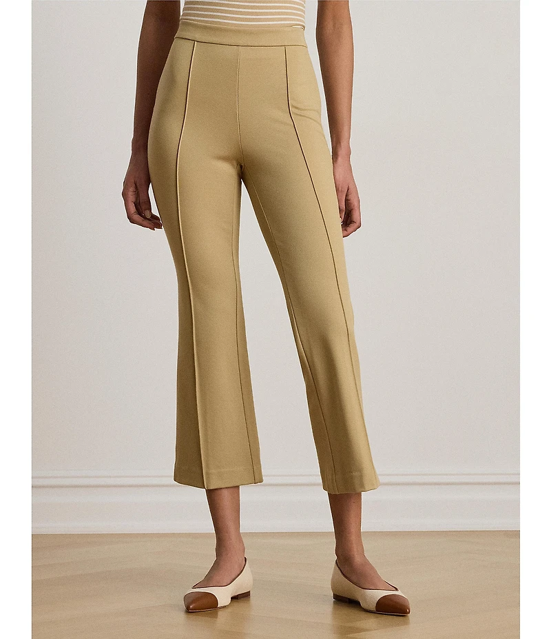 Lauren Ralph Lauren Mid-Rise Twill Flare Pants