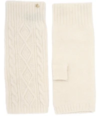 Lauren Ralph Lauren Mini Cable Fingerless Gloves