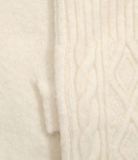 Lauren Ralph Lauren Mini Cable Fingerless Gloves