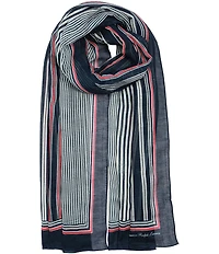 Lauren Ralph Lauren Mixed Stripe Scarf Wrap