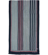 Lauren Ralph Lauren Mixed Stripe Scarf Wrap