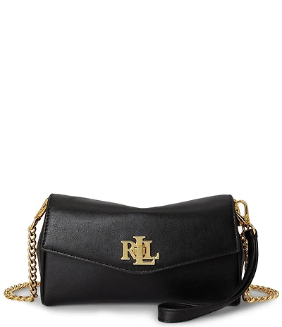 Lauren Ralph Lauren Nappa Leather Tanner Crossbody Wallet
