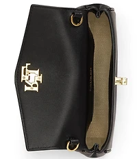 Lauren Ralph Lauren Nappa Leather Tanner Crossbody Wallet