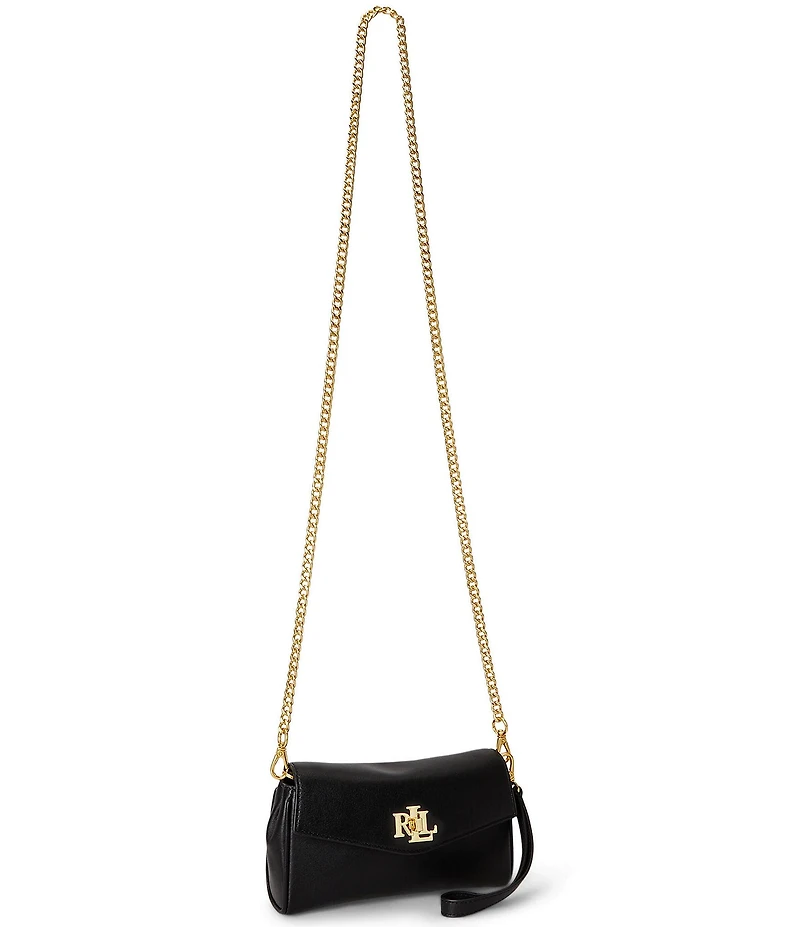 Lauren Ralph Lauren Nappa Leather Tanner Crossbody Wallet