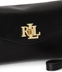 Lauren Ralph Lauren Nappa Leather Tanner Crossbody Wallet