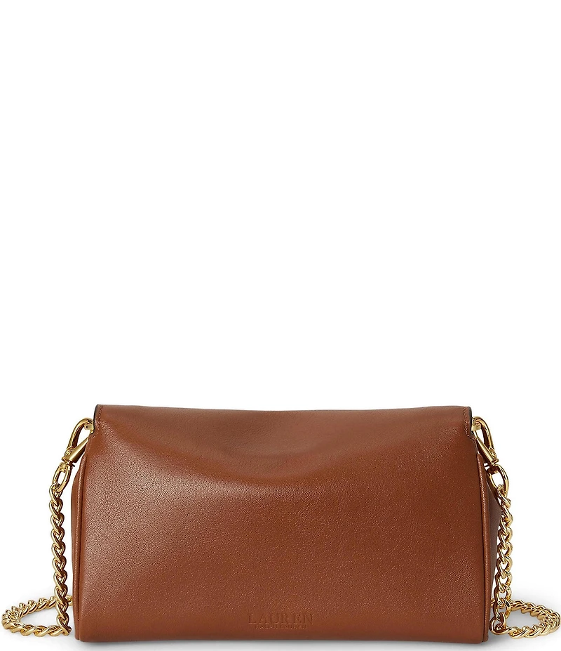 Lauren Ralph Lauren Nappa Leather Tanner Crossbody Wallet