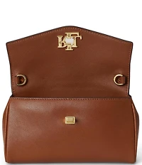 Lauren Ralph Lauren Nappa Leather Tanner Crossbody Wallet