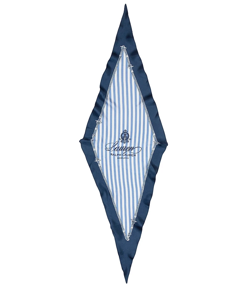 Lauren Ralph Lauren Nautical Small Diamond Scarf