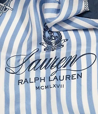 Lauren Ralph Lauren Nautical Small Diamond Scarf
