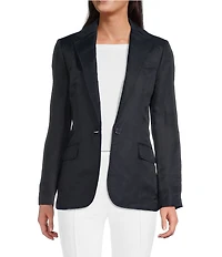Lauren Ralph Lauren Notch Lapel Long Sleeve Coordinating Jacket