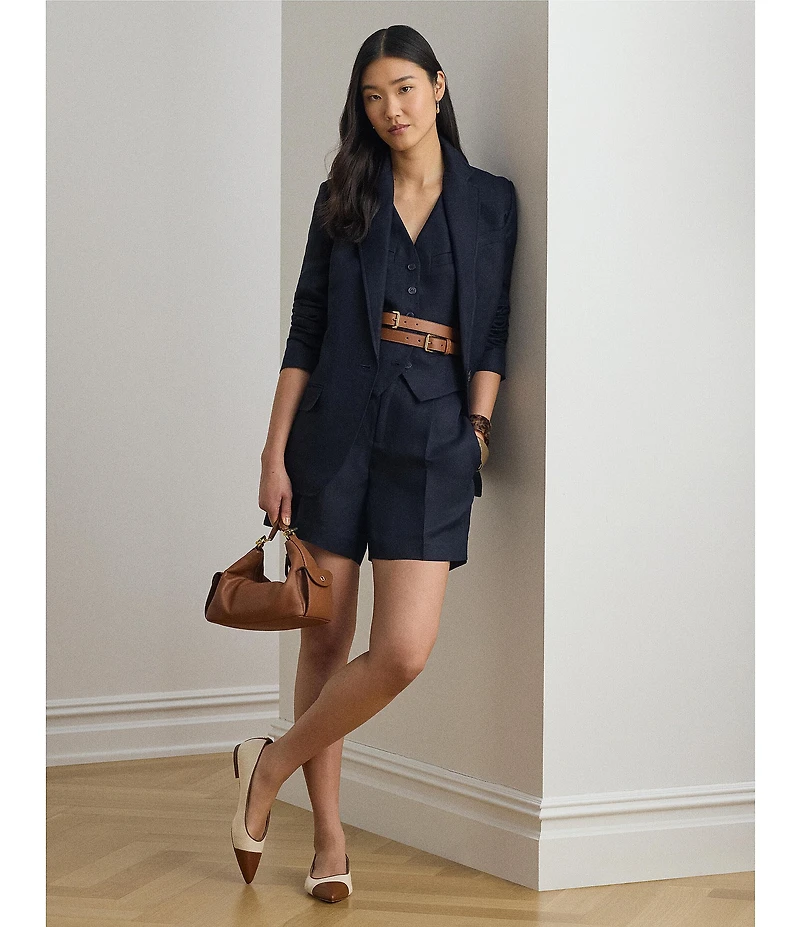 Lauren Ralph Lauren Notch Lapel Long Sleeve Coordinating Jacket