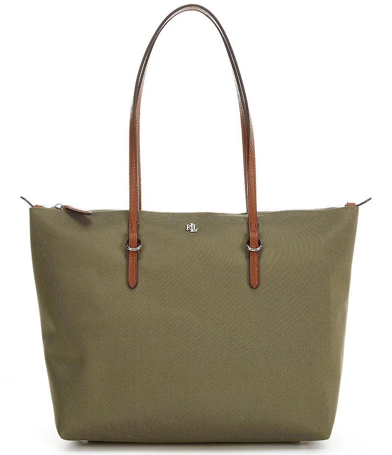 Lauren Ralph Lauren Keaton Medium Nylon Tote Bag