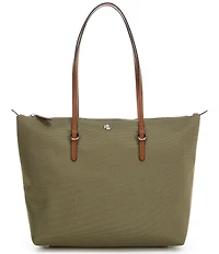Lauren Ralph Lauren Keaton Medium Nylon Tote Bag