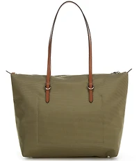 Lauren Ralph Lauren Keaton Medium Nylon Tote Bag