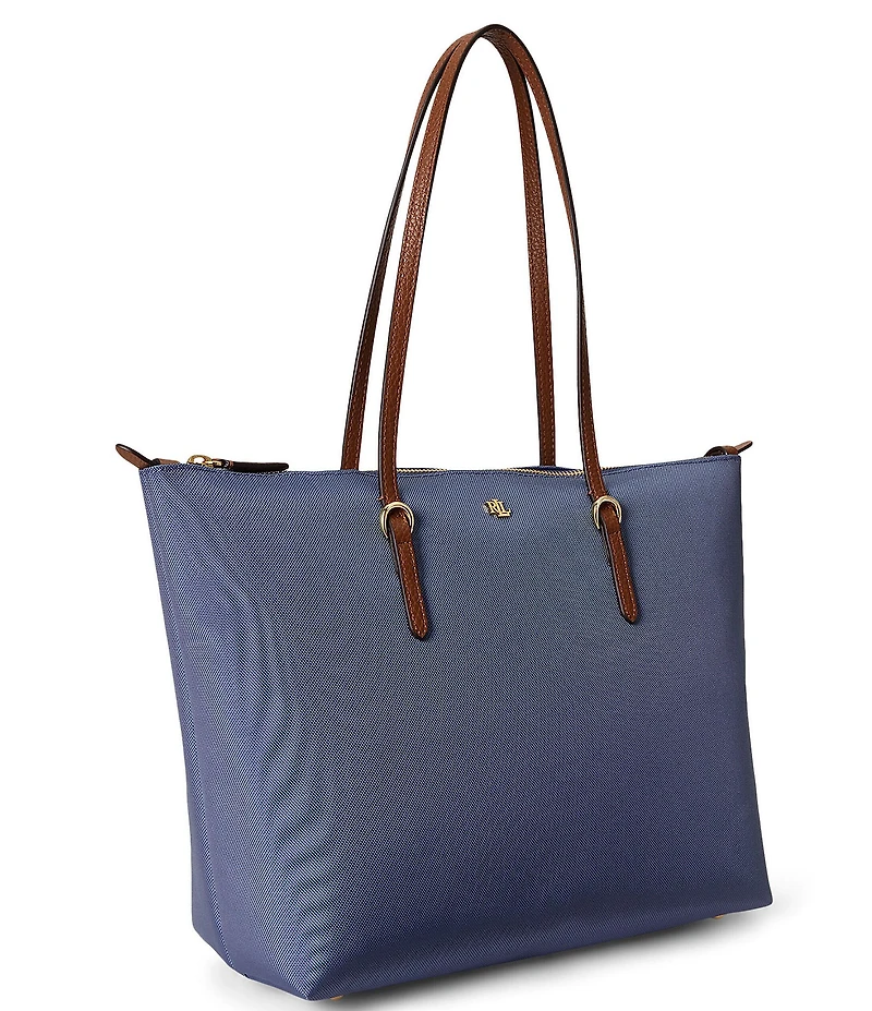 Lauren Ralph Lauren Keaton Medium Nylon Tote Bag