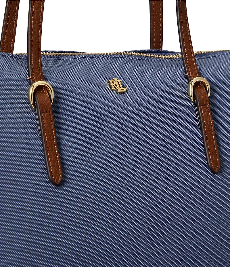 Lauren Ralph Lauren Keaton Medium Nylon Tote Bag