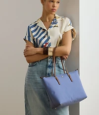 Lauren Ralph Lauren Keaton Medium Nylon Tote Bag