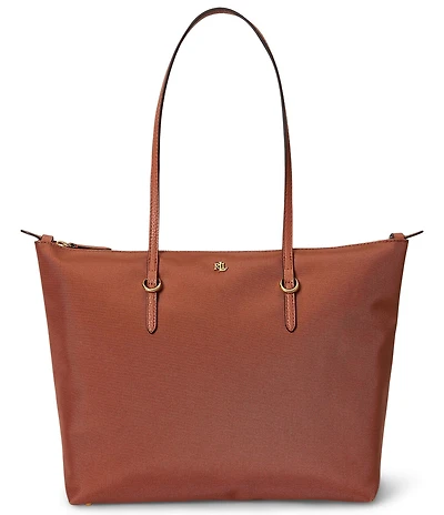 Lauren Ralph Lauren Keaton Medium Nylon Tote Bag