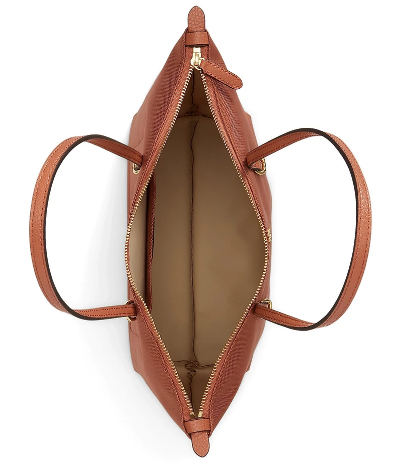 Lauren Ralph Lauren Keaton Medium Nylon Tote Bag