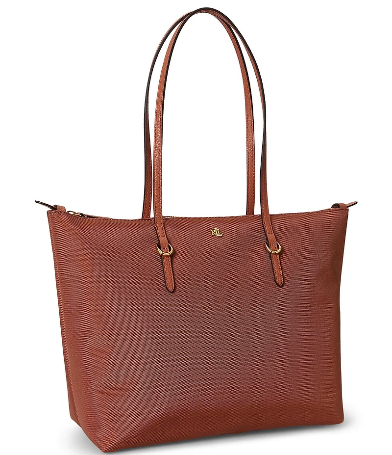 Lauren Ralph Lauren Keaton Medium Nylon Tote Bag