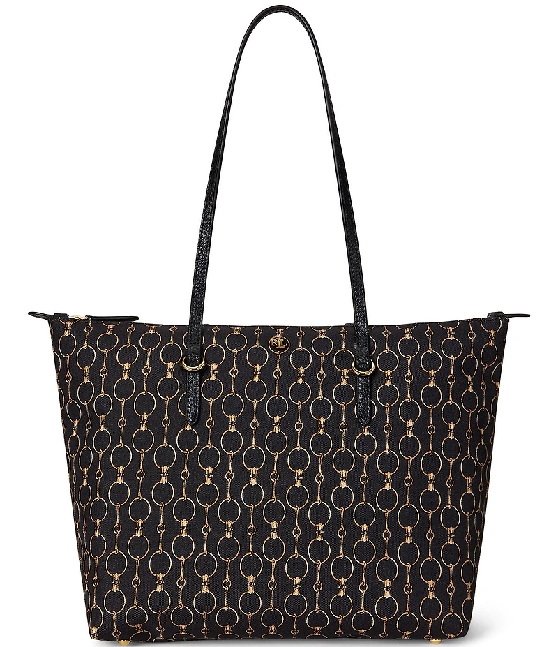 Lauren Ralph Lauren Nylon Medium Keaton Tote Bag