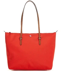 Lauren Ralph Lauren Keaton Medium Nylon Tote Bag