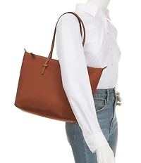 Lauren Ralph Lauren Keaton Medium Nylon Tote Bag