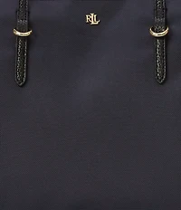 Lauren Ralph Lauren Keaton Medium Nylon Tote Bag