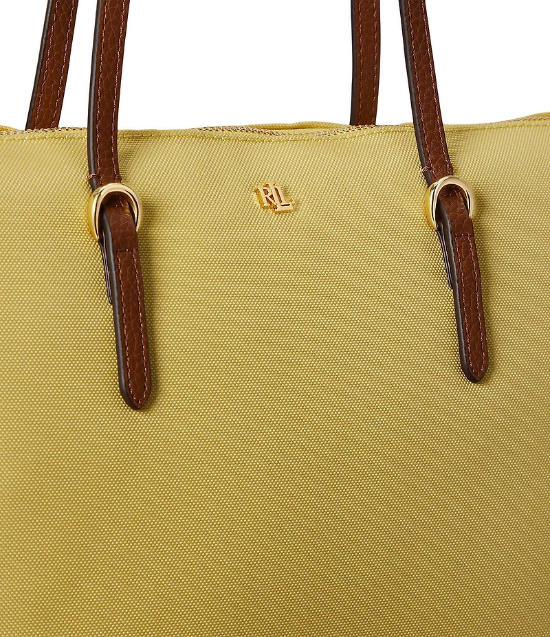 Lauren Ralph Lauren Keaton Medium Nylon Tote Bag