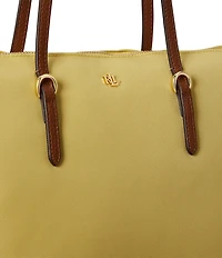 Lauren Ralph Lauren Keaton Medium Nylon Tote Bag