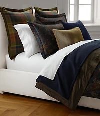 Lauren Ralph Lauren Oren Menswear Inspired Plaid Euro Sham