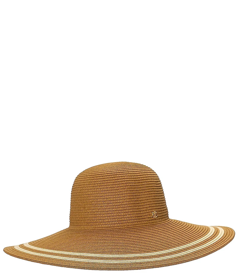 Lauren Ralph Lauren Packable Stripe Sun Hat