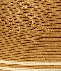Lauren Ralph Lauren Packable Stripe Sun Hat