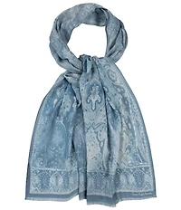Lauren Ralph Lauren Paisley Oversized Oblong Scarf