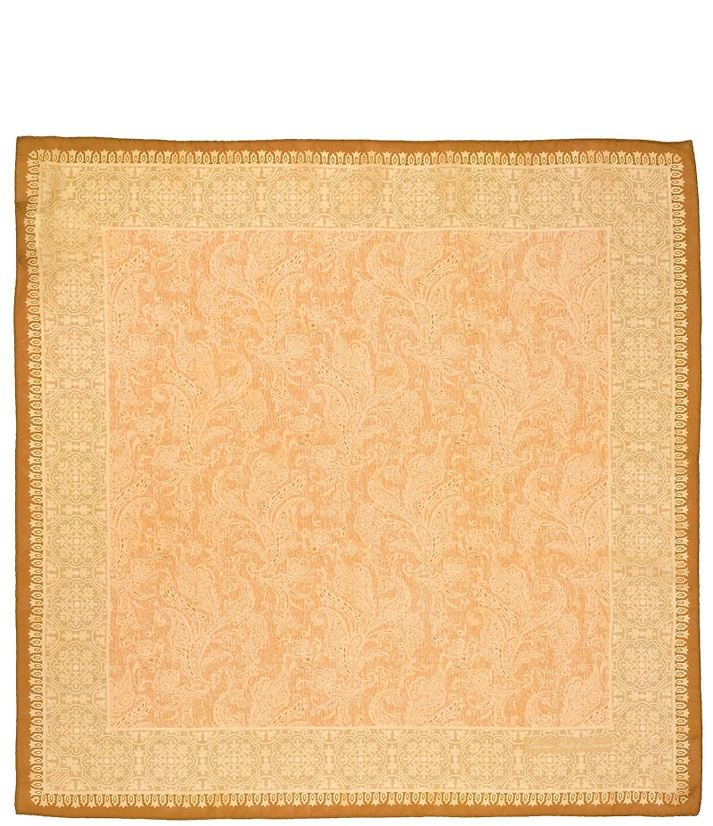 Lauren Ralph Lauren Paisley Small Square Scarf