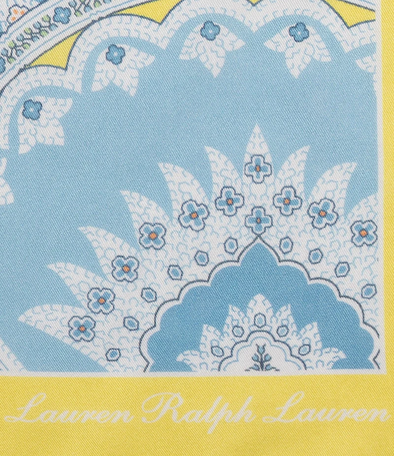 Lauren Ralph Lauren Paisley Small Square Scarf