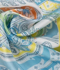 Lauren Ralph Lauren Paisley Small Square Scarf